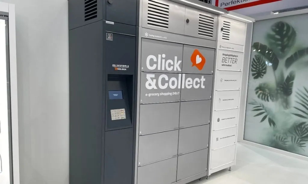 ES System K’s Cool Box for click-and-collect.