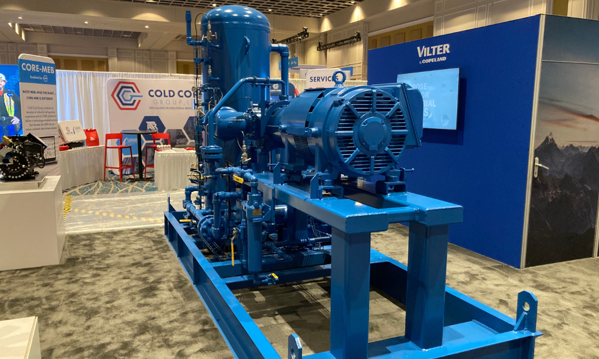 Copeland's Vilter Industrial CO2 Units With Screw Compressors