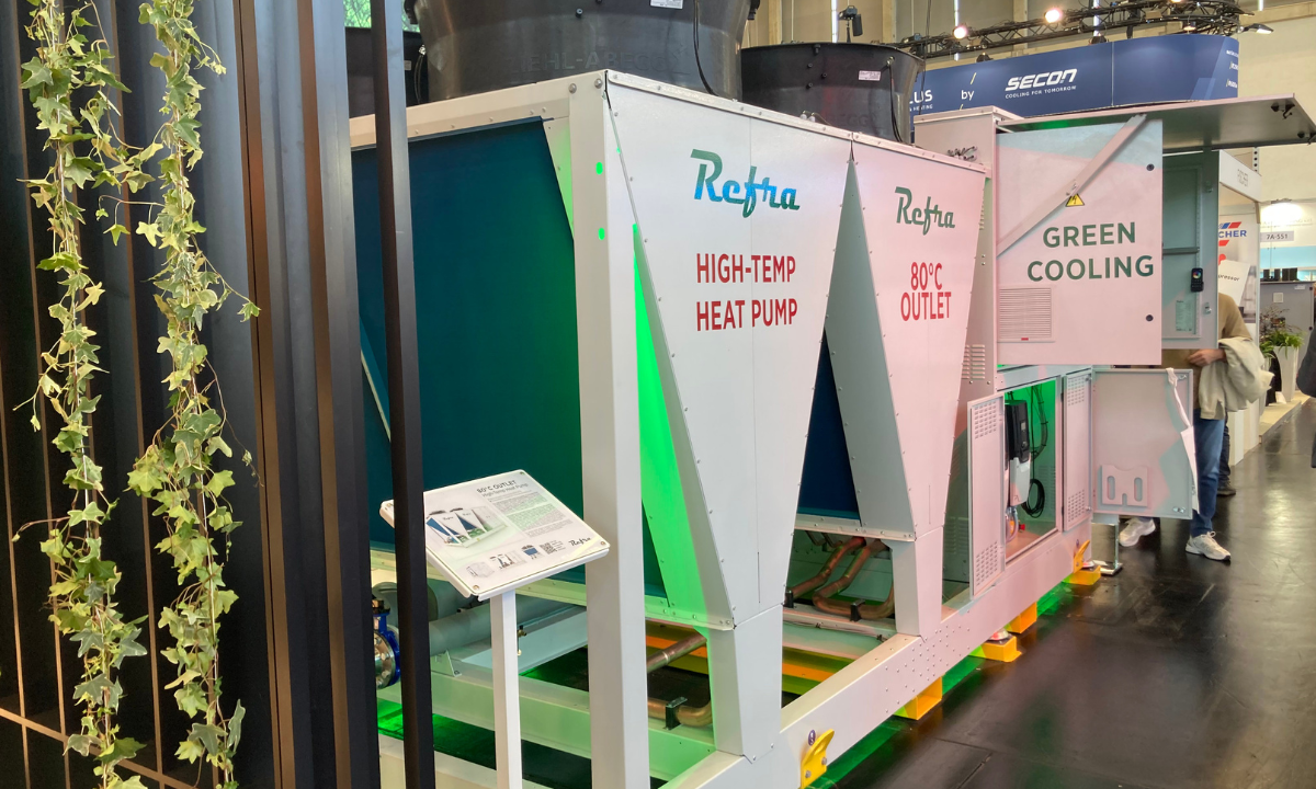 Refra's demo propane-propylene high-temperature heat pump