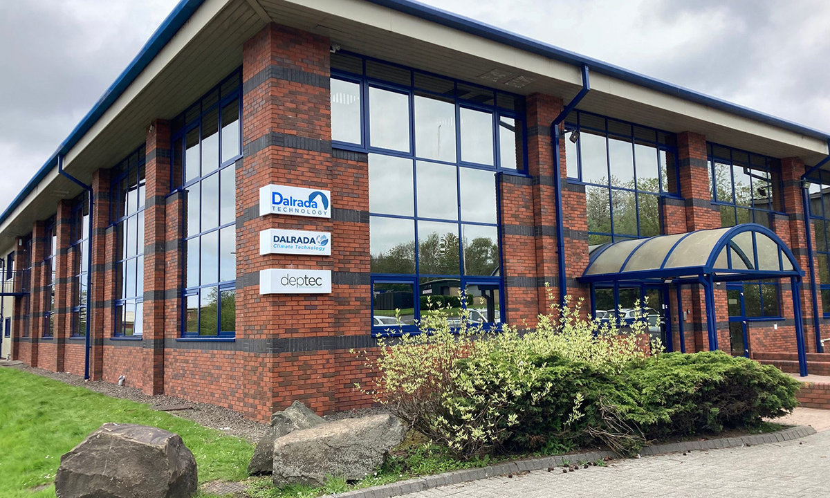 Dalrada's technology building in Scotland. Photo credit: Dalrada