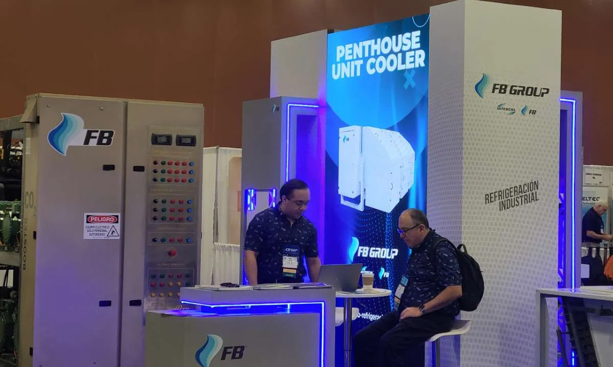 FB Industrial’s booth at IIAR 2025