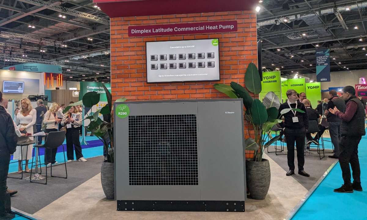 Dimplex’s Latitude R290 commercial heat pump at elementalLondon.