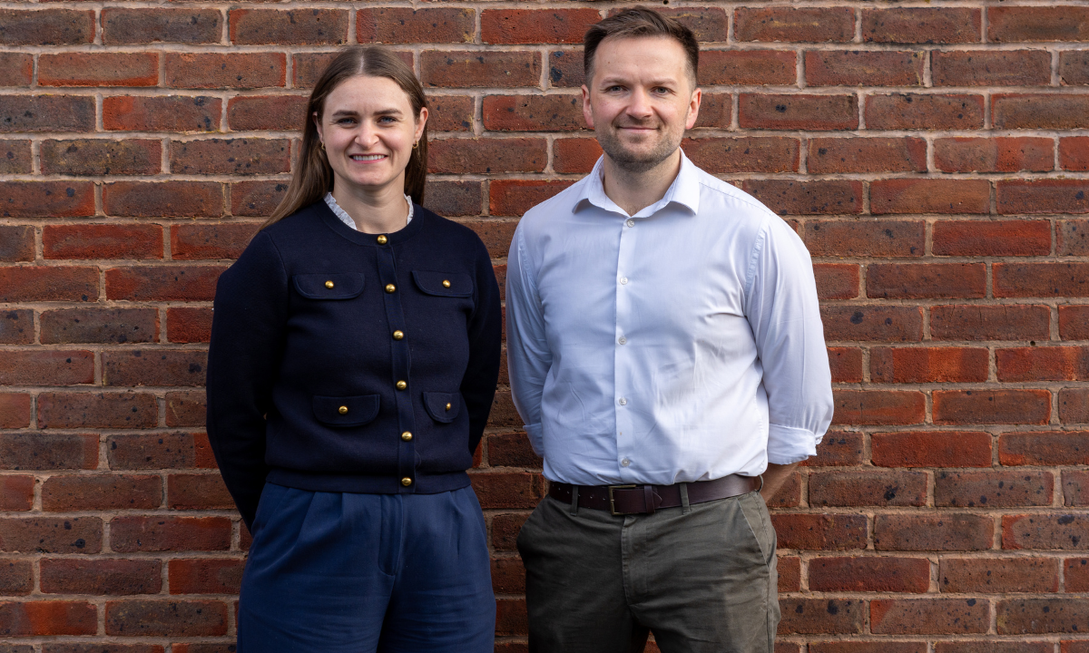 Georgia Ware and Andrew Anderson, the founders of HotGreen Solutions.