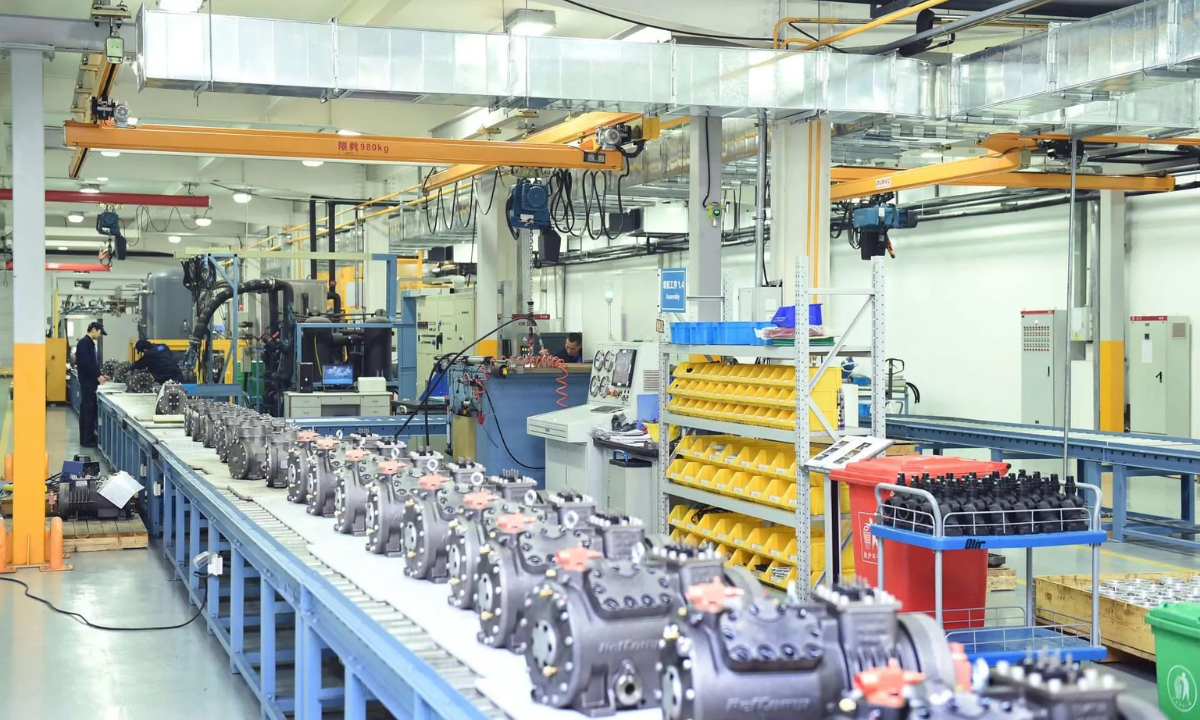 RefComp compressors. Photo credit: Snowman Group